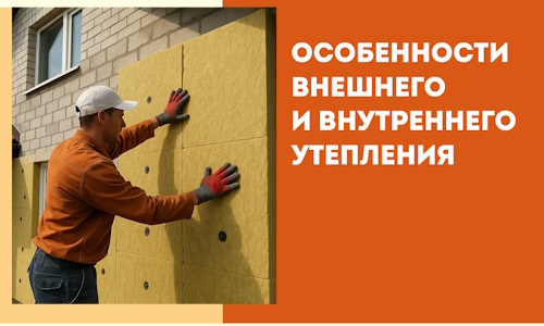 Какие особенности внешнего и внутреннего утепления в Спасске-Дальнем
